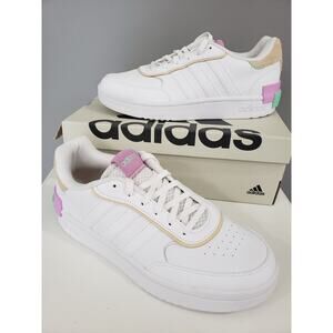 NEW adidas Women's‎ Postmove Se Basketball Shoe Teal/ Pink Taupe White size 10